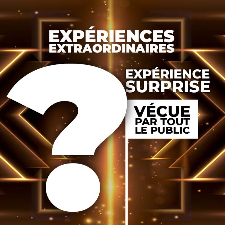 Expériences Extraordinaire au Grand Rex de Paris le Samedi 10 Juin 2023 par Alexandre Chavouet et Fighter Productions