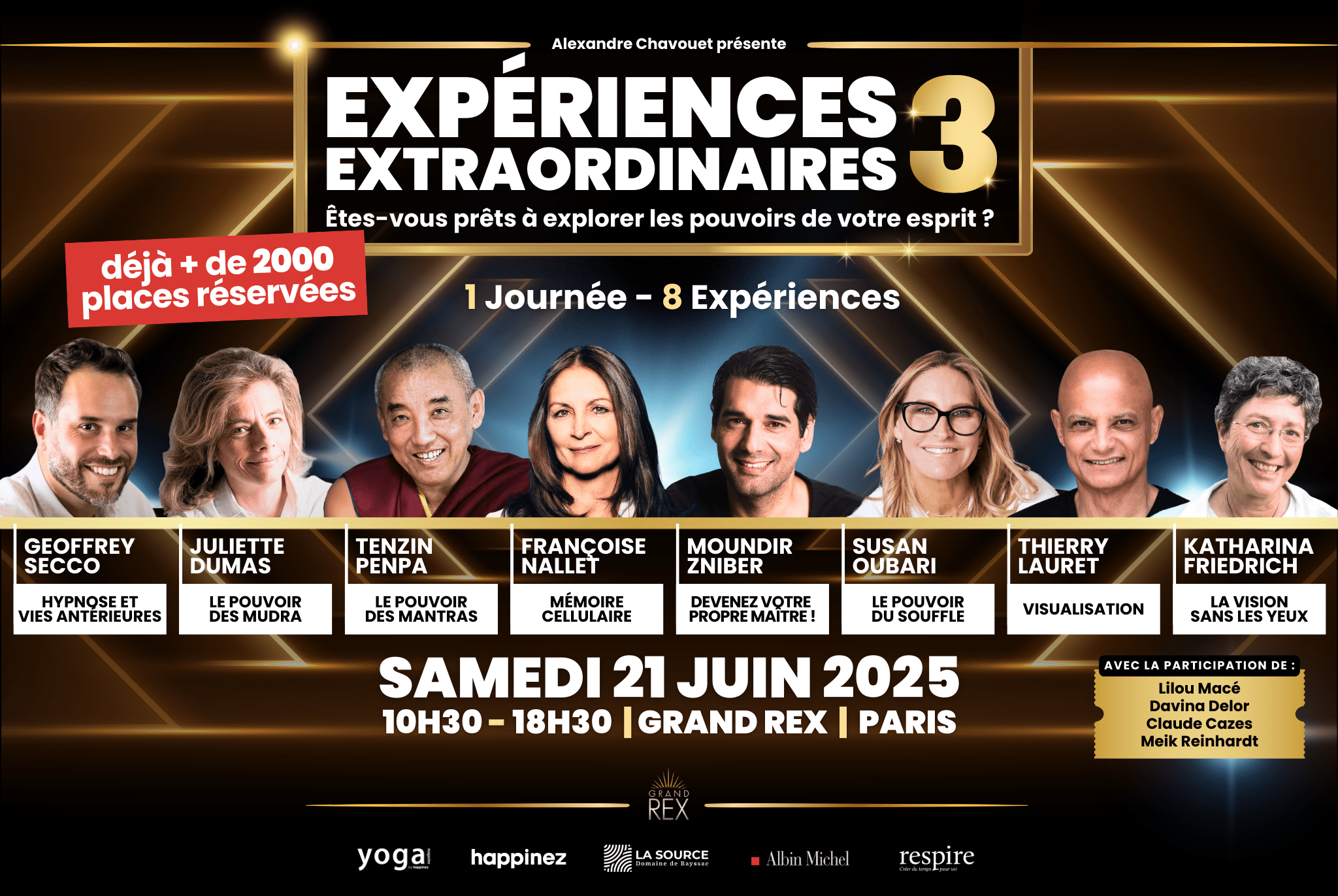 Affiche Experiences Extraordinaires
